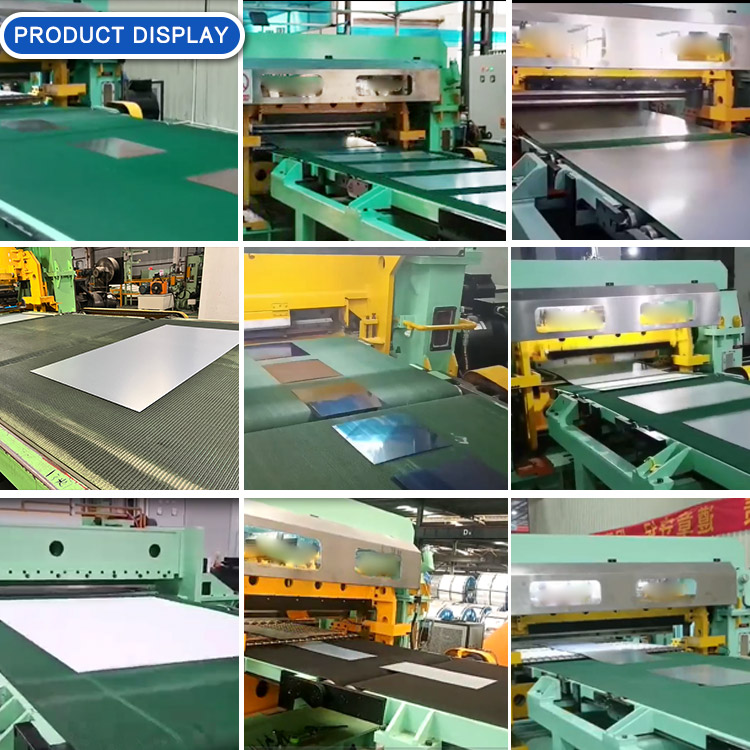 metal cut to length machine