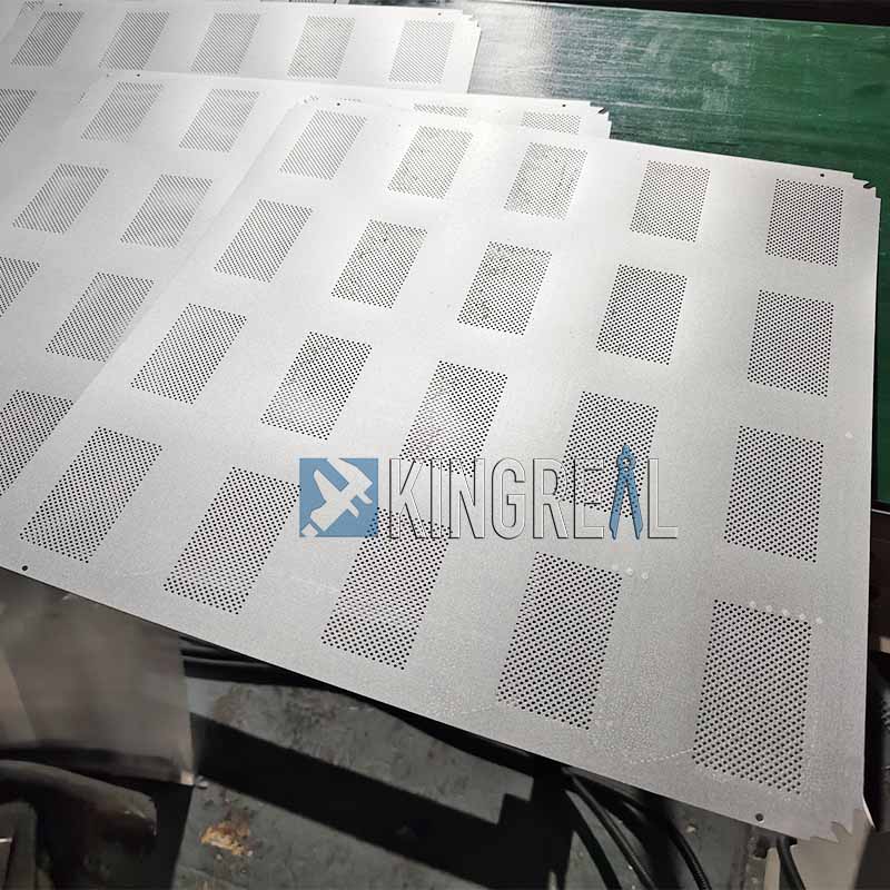 metal sheet perforated machine