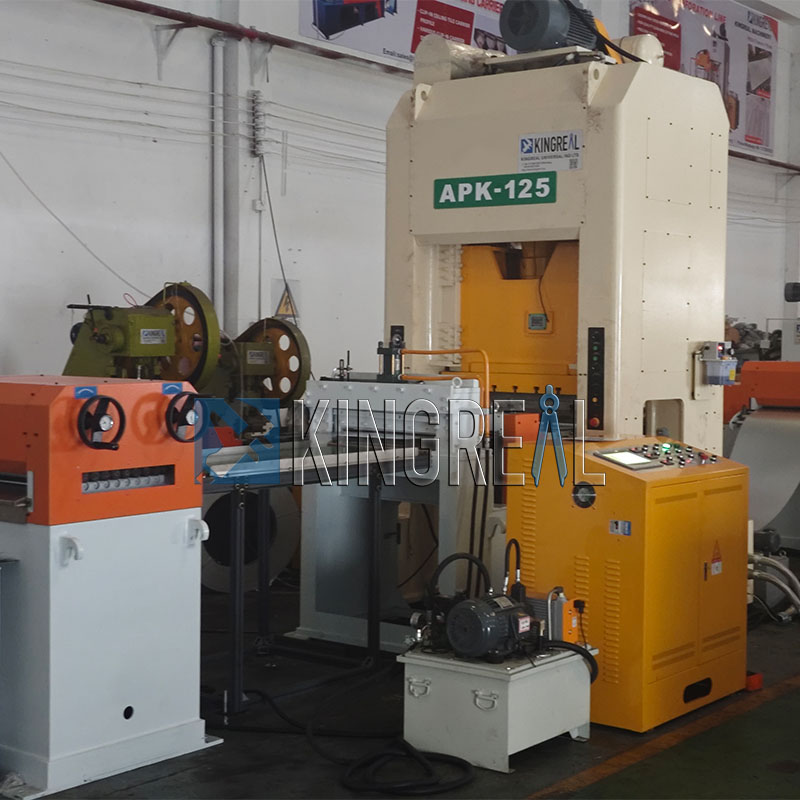 metal sheet perforation line