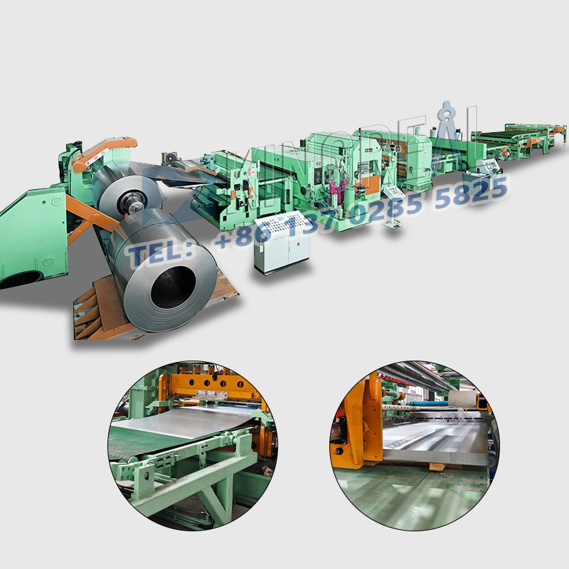 Μηχανή μεσαίου μετρητή κοπής σε μήκος