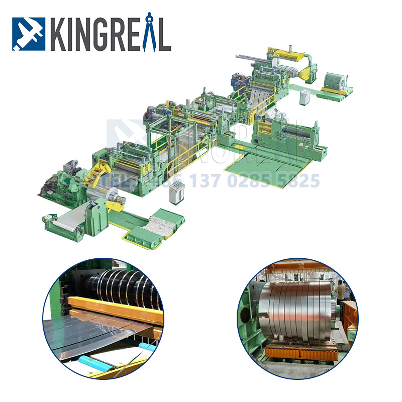 Μηχάνημα κοπής μεταλλικών πηνίων