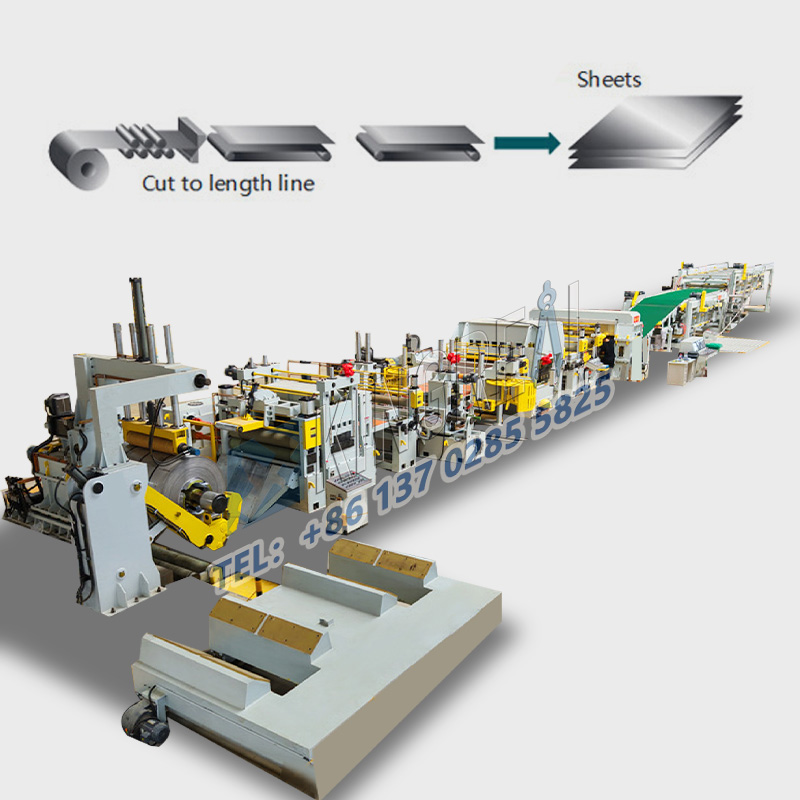 Μηχανή κοπής λαμαρίνας σε μήκος